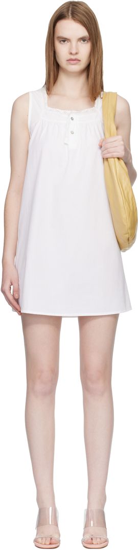 Fruity Booty Fruity Booty White Broderie Minidress
