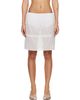 Fruity Booty Fruity Booty White Lace Trim Bloomer Midi Skirt - 1