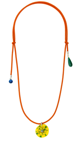 FRY POWERS FRY POWERS SUN POWERS Resin Charm Pendent Necklace