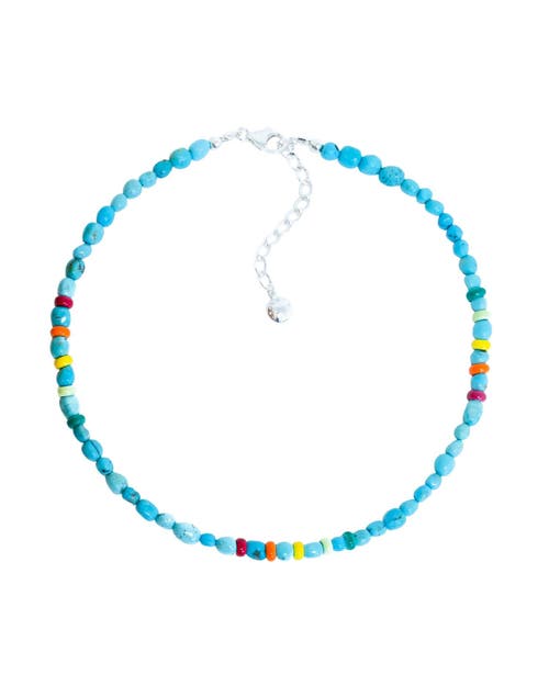 FRY POWERS FRY POWERS Turquoise Nuggets Sunrise Collar Necklace