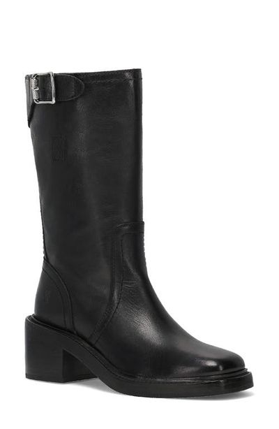 Frye Frye Kate Moto Mid Leather Boot