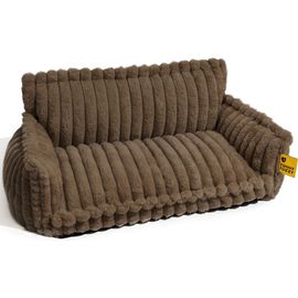 FunnyFuzzy FunnyFuzzy Washable Fluffy Dog Sofa Bed