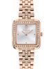Furla Furla Heritage Crystal Square Rose Gold Tone Bracelet Watch, 27.5mm - 1