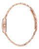 Furla Furla Heritage Crystal Square Rose Gold Tone Bracelet Watch, 27.5mm - 4