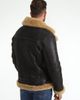 FURNIQ UK FURNIQ UK Andrew Grained Leather Shearling Jacket - 2