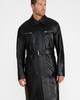 FURNIQ UK FURNIQ UK Camden Leather Trench Coat - 3