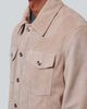FURNIQ UK FURNIQ UK Enzo Suede Shirt Jacket - 3