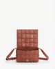 FURNIQ UK FURNIQ UK Hoxton Woven Suede Handbag - 3