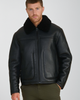 FURNIQ UK FURNIQ UK Landon Leather Shearling Jacket - 1
