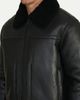 FURNIQ UK FURNIQ UK Landon Leather Shearling Jacket - 4