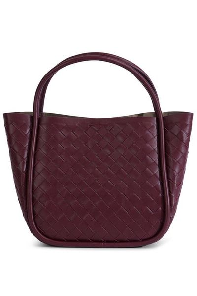 FURNIQ UK FURNIQ UK Portland Woven Leather Top Handle Bag