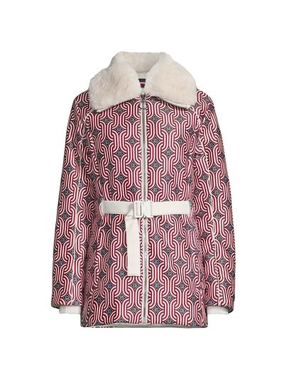 Fusalp Women's Clea Sixties Faux Fur-Trimmed Jacket