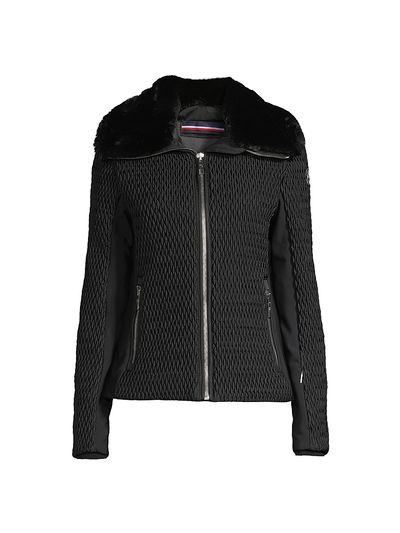 Fusalp Women's Montana Thindow Faux Fur-Trimmed Puffer Jacket
