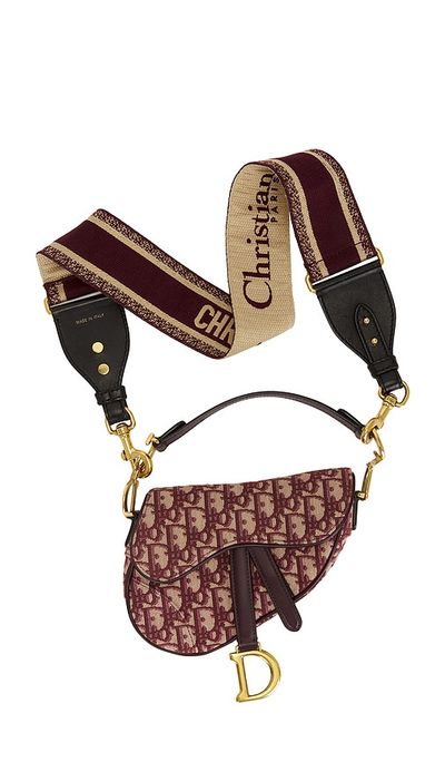 FWRD Renew FWRD Renew Dior Oblique Mini Saddle Bag