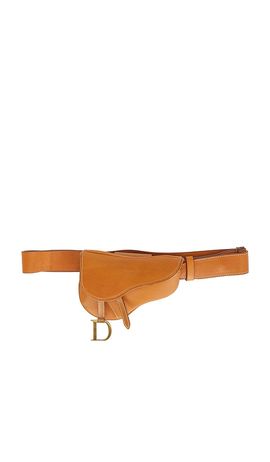 FWRD Renew FWRD Renew Dior Vintage Saddle Belt Bag
