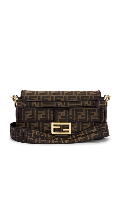 FWRD Renew FWRD Renew Fendi FF 1974 Baguette Zucca Brown WSS