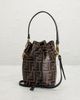 FWRD Renew FWRD Renew Fendi FF 1974 Mini Mon Tresor Bucket Bag - 2