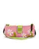 FWRD Renew FWRD Renew Fendi Floral Knit Baguette Pochette Shoulder Bag - 1