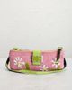 FWRD Renew FWRD Renew Fendi Floral Knit Baguette Pochette Shoulder Bag - 2