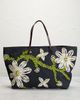 FWRD Renew FWRD Renew Fendi Flower Embroidered Denim Tote Bag - 2