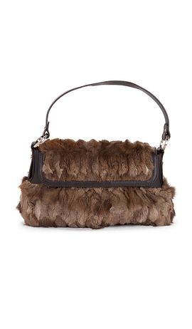 FWRD Renew FWRD Renew Fendi Fur Chef Shoulder Bag