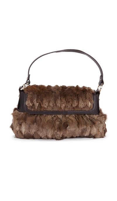 FWRD Renew FWRD Renew Fendi Fur Chef Shoulder Bag