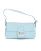 FWRD Renew FWRD Renew Fendi Logo Embossed Baguette Shoulder Bag - 1