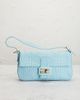 FWRD Renew FWRD Renew Fendi Logo Embossed Baguette Shoulder Bag - 2
