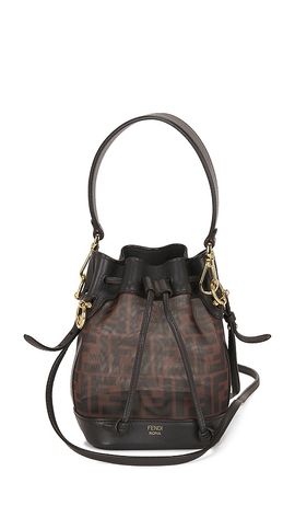 FWRD Renew FWRD Renew Fendi Mesh F Is Fendi Ff 1964 Mini Mon Tresor Bucket Bag