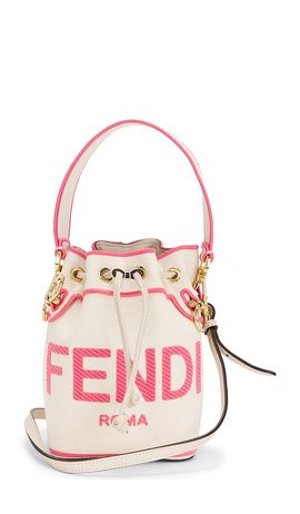 FWRD Renew FWRD Renew Fendi Mini Mon Tresor Bucket Bag