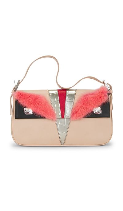 FWRD Renew FWRD Renew Fendi Monster Baguette Shoulder Bag