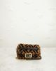 FWRD Renew FWRD Renew Fendi Shearling Vitello Dolce Macro FF 1974 Mini Baguette Shoulder Bag - 2