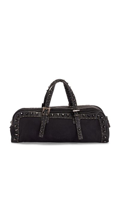 FWRD Renew FWRD Renew Fendi Studded Selleria Bassotto Shoulder Bag