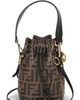 FWRD Renew FWRD Renew Fendi Vitello Liberty F is Fendi FF 1974 Mini Mon Tresor Bucket Bag - 1