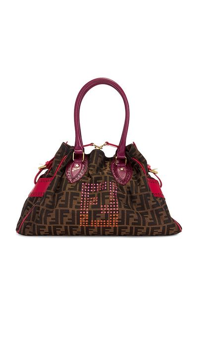 FWRD Renew FWRD Renew Fendi Zucca Chef De Jour Handbag