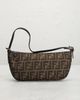 FWRD Renew FWRD Renew Fendi Zucca Pochette Shoulder Bag - 2