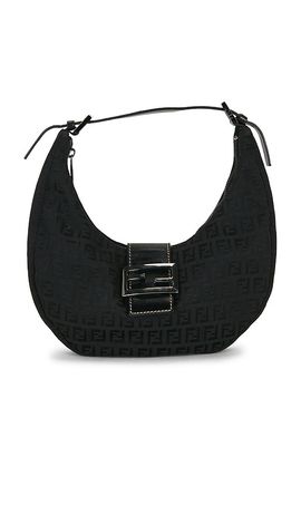 FWRD Renew FWRD Renew Fendi Zucchino Croissant Shoulder Bag