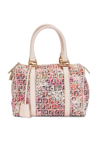 FWRD Renew FWRD Renew Fendi Zucchino Forever Bauletto Mini Boston Bag
