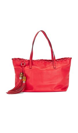 FWRD Renew FWRD Renew Gucci Bamboo Tassel Tote Bag
