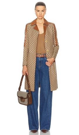FWRD Renew FWRD Renew Gucci GG Long Jacket