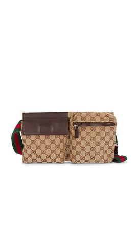 FWRD Renew FWRD Renew Gucci Vintage Double Pocket Belt Bag