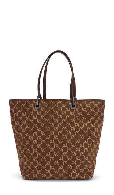 FWRD Renew FWRD Renew Gucci Vintage GG Bucket Tote Bag