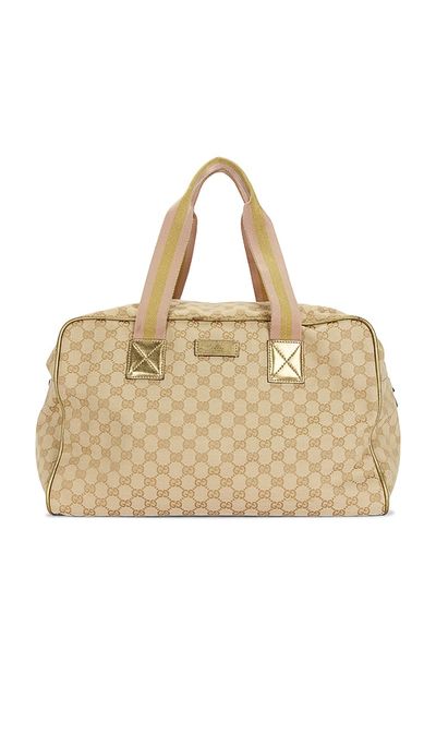 FWRD Renew FWRD Renew Gucci Web Duffle Bag