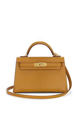 FWRD Renew FWRD Renew Hermes Chevre Mysore  Kelly Verso 20 Sellier Handbag