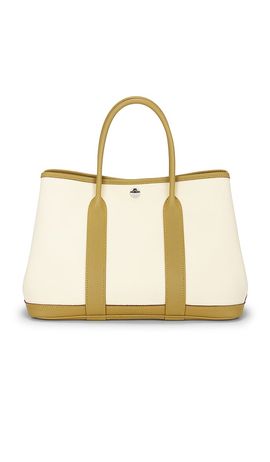 FWRD Renew FWRD Renew Hermes Toile & Leather Garden Party 30 Tote Bag