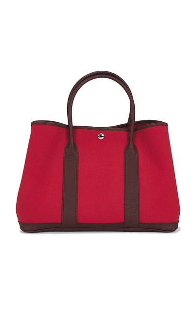 FWRD Renew FWRD Renew Hermes Toile & Leather Garden Party 36 Tote Bag