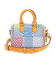 FWRD Renew FWRD Renew Louis Vuitton LV Vers Damier Denim Speedy Bandouliere 18 Handbag - 1