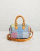 FWRD Renew FWRD Renew Louis Vuitton LV Vers Damier Denim Speedy Bandouliere 18 Handbag - 2