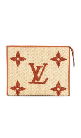 FWRD Renew FWRD Renew Louis Vuitton Monogram Giant Raffia Toiletry Pouch 26
