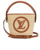 FWRD Renew FWRD Renew Louis Vuitton Raffia Petite Bucket NM Bag - 1